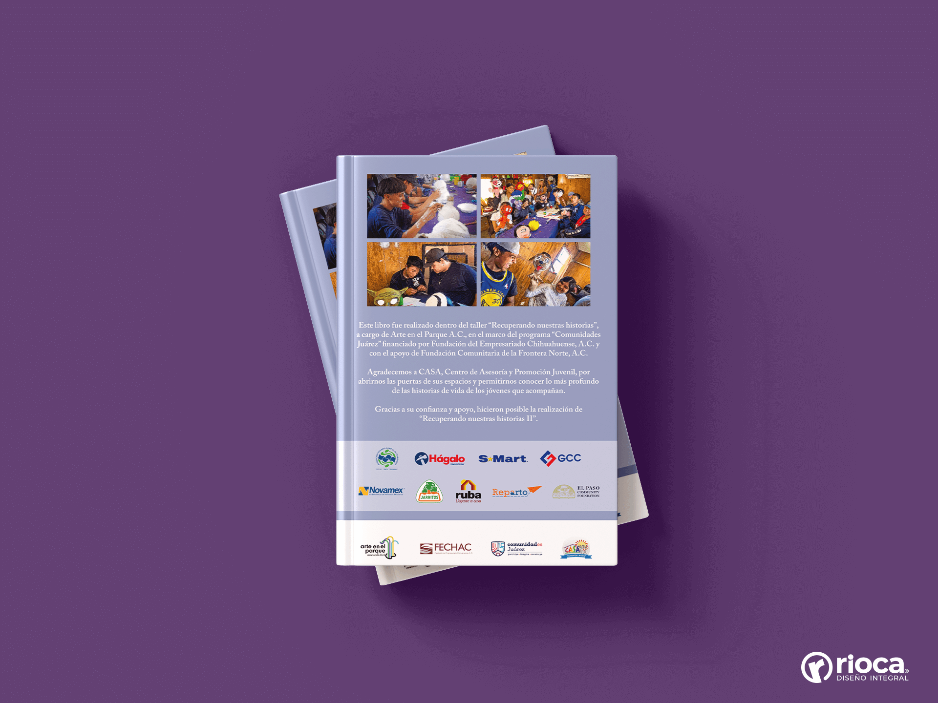 Diseño de portada para el libro